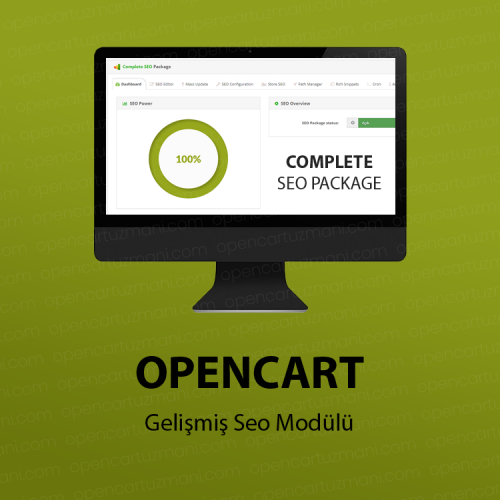 Opencart Gelişmiş Seo Modülü