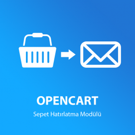 Opencart Sepet Hatırlatma Modülü