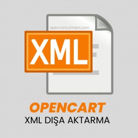 Opencart XML Dışa Aktarma Modülü