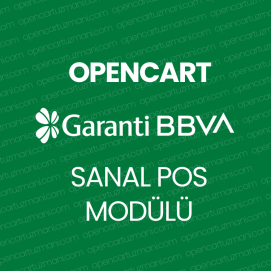 Opencart Granti Bankası Sanal Pos Modülü