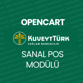 Opencart Kuveyt Türk Sanal Pos Modülü