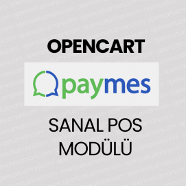Opencart Paymes Modülü
