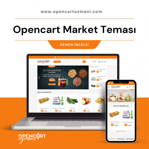 Opencart Market Teması