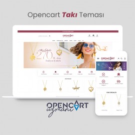 Opencart Takı & Aksesuar Teması