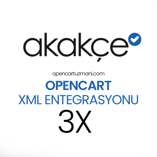 Opencart Akakçe XML Entegrasyonu