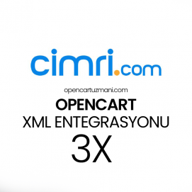 Opencart Cimri XML Entegrasyonu