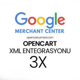 Opencart Google Mechant Center XML Entegrasyonu