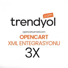 Opencart Trendyol XML Entegrasyonu